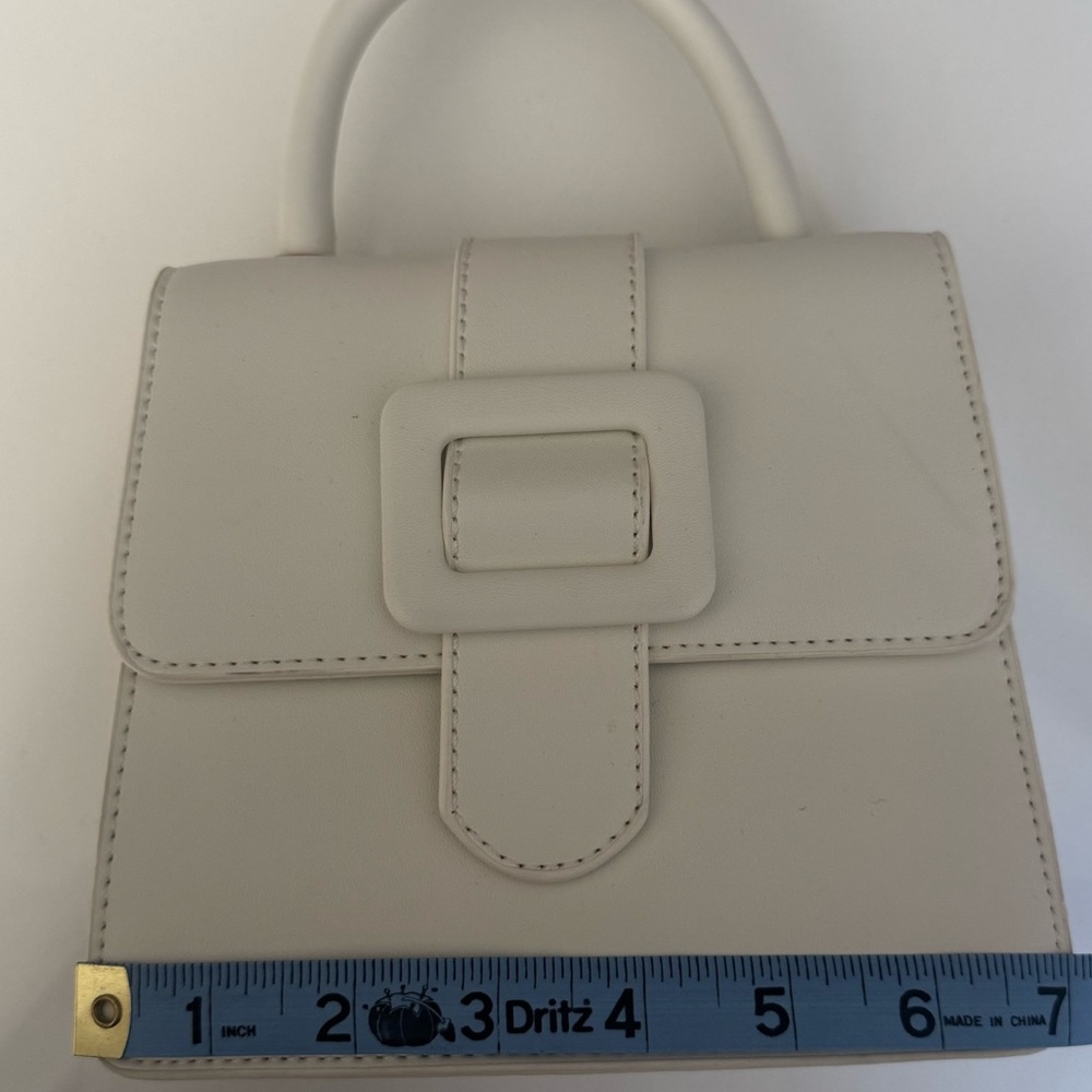 NWOT Lulus Elegant White Handbag - Picture 6 of 8